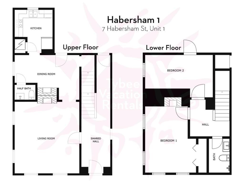 Apartmán Habersham 1 Savannah Exteriér fotografie